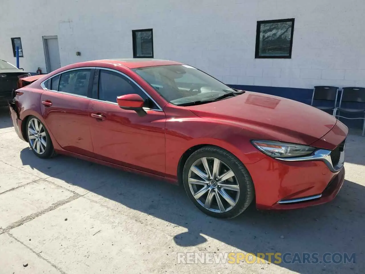 4 Photograph of a damaged car JM1GL1WY8M1605828 MAZDA 6 2021
