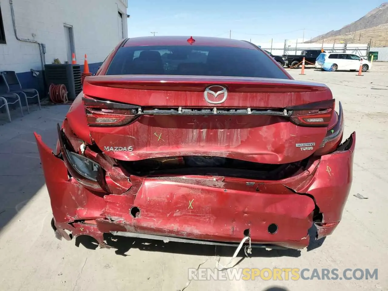 6 Photograph of a damaged car JM1GL1WY8M1605828 MAZDA 6 2021