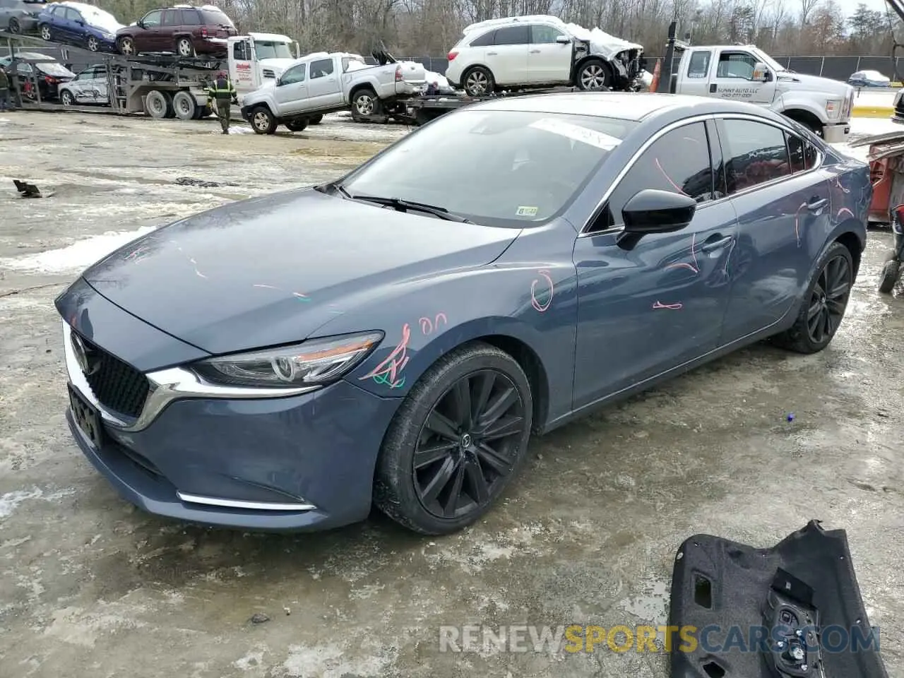 1 Photograph of a damaged car JM1GL1WY9M1616420 MAZDA 6 2021