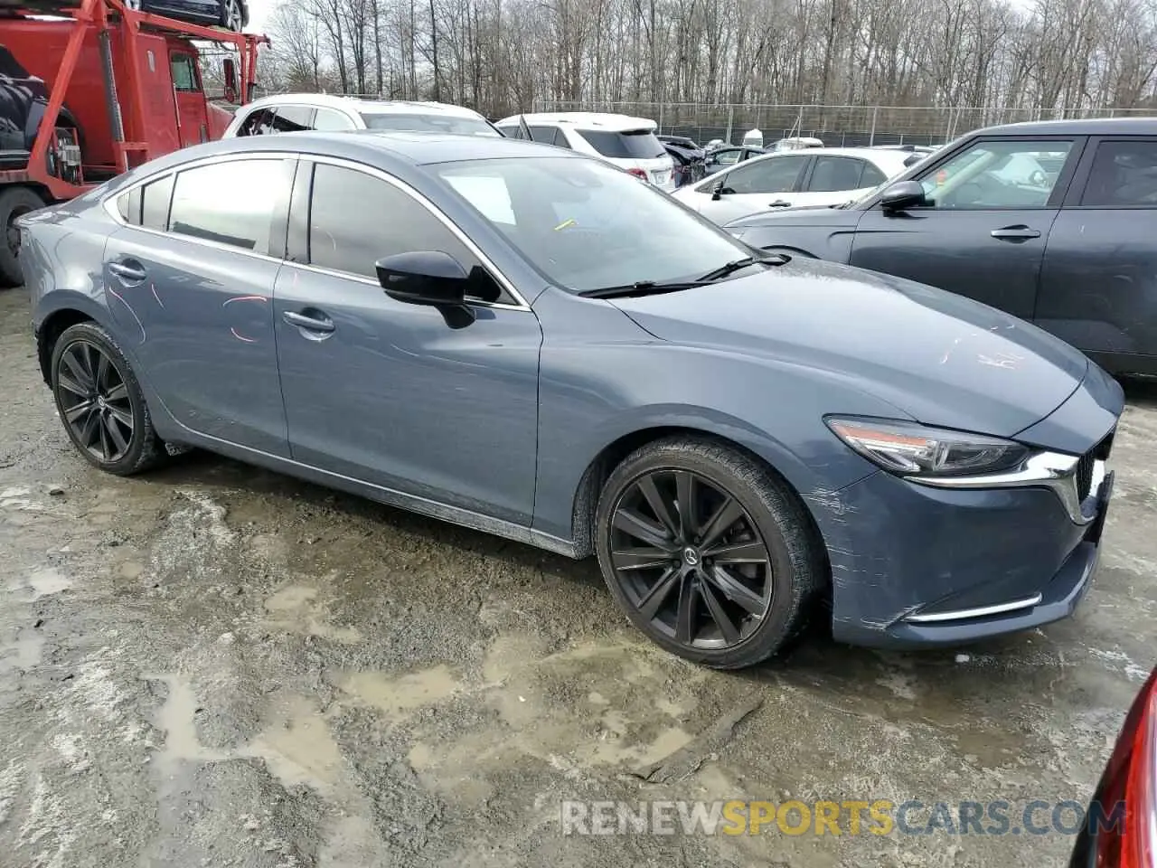 4 Photograph of a damaged car JM1GL1WY9M1616420 MAZDA 6 2021