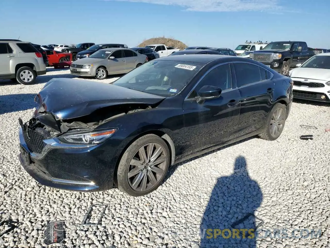1 Photograph of a damaged car JM1GL1WYXM1620010 MAZDA 6 2021