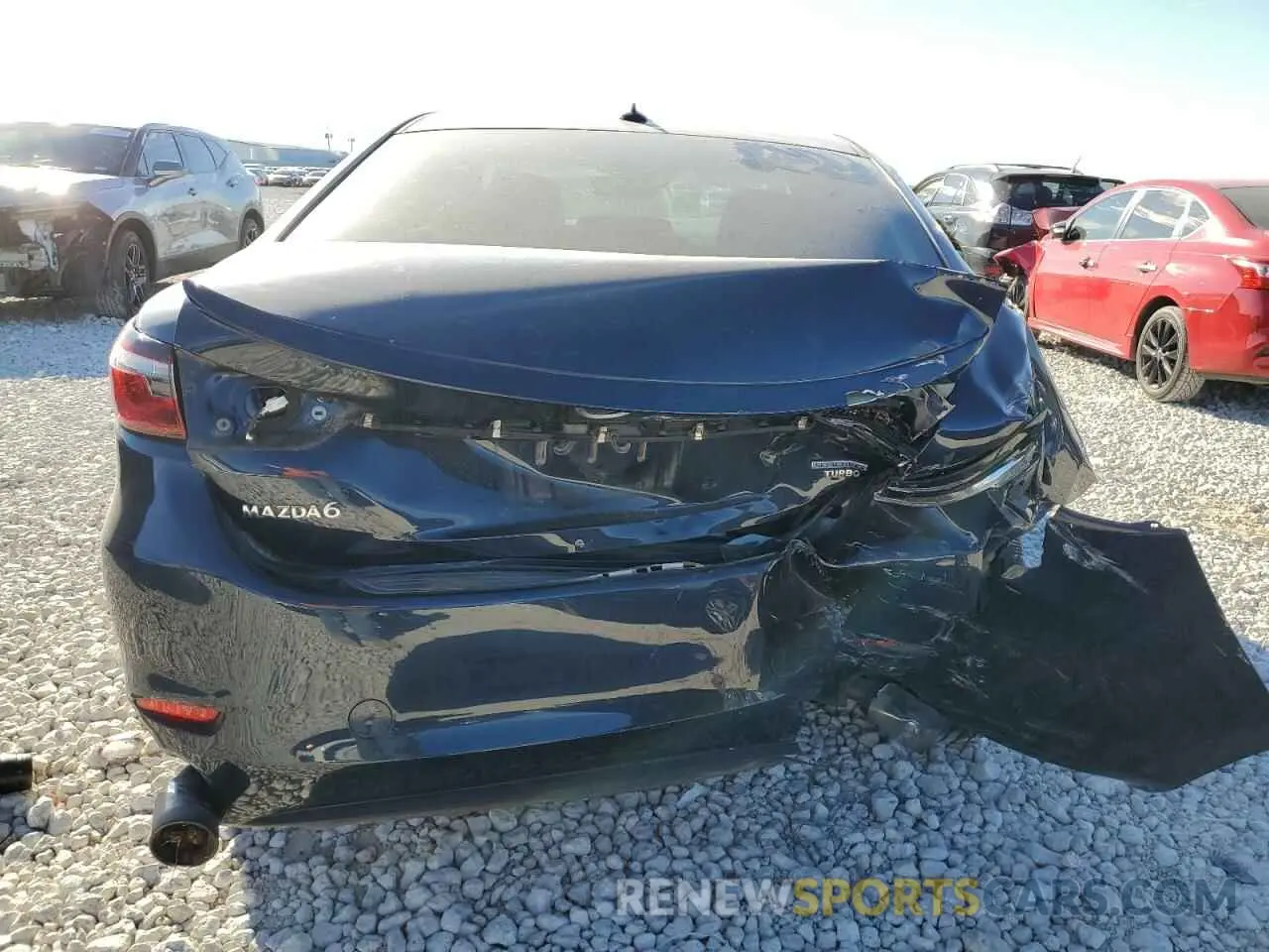 6 Photograph of a damaged car JM1GL1WYXM1620010 MAZDA 6 2021