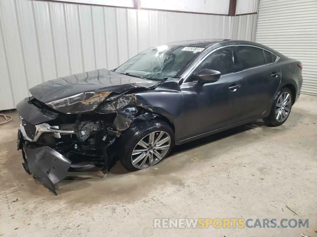 1 Photograph of a damaged car JM1GL1XY1M1615485 MAZDA 6 2021
