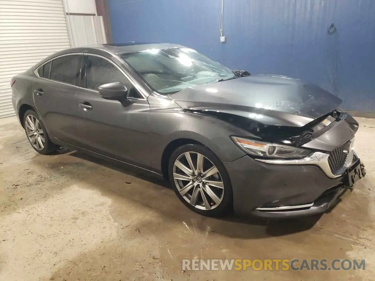 4 Photograph of a damaged car JM1GL1XY1M1615485 MAZDA 6 2021