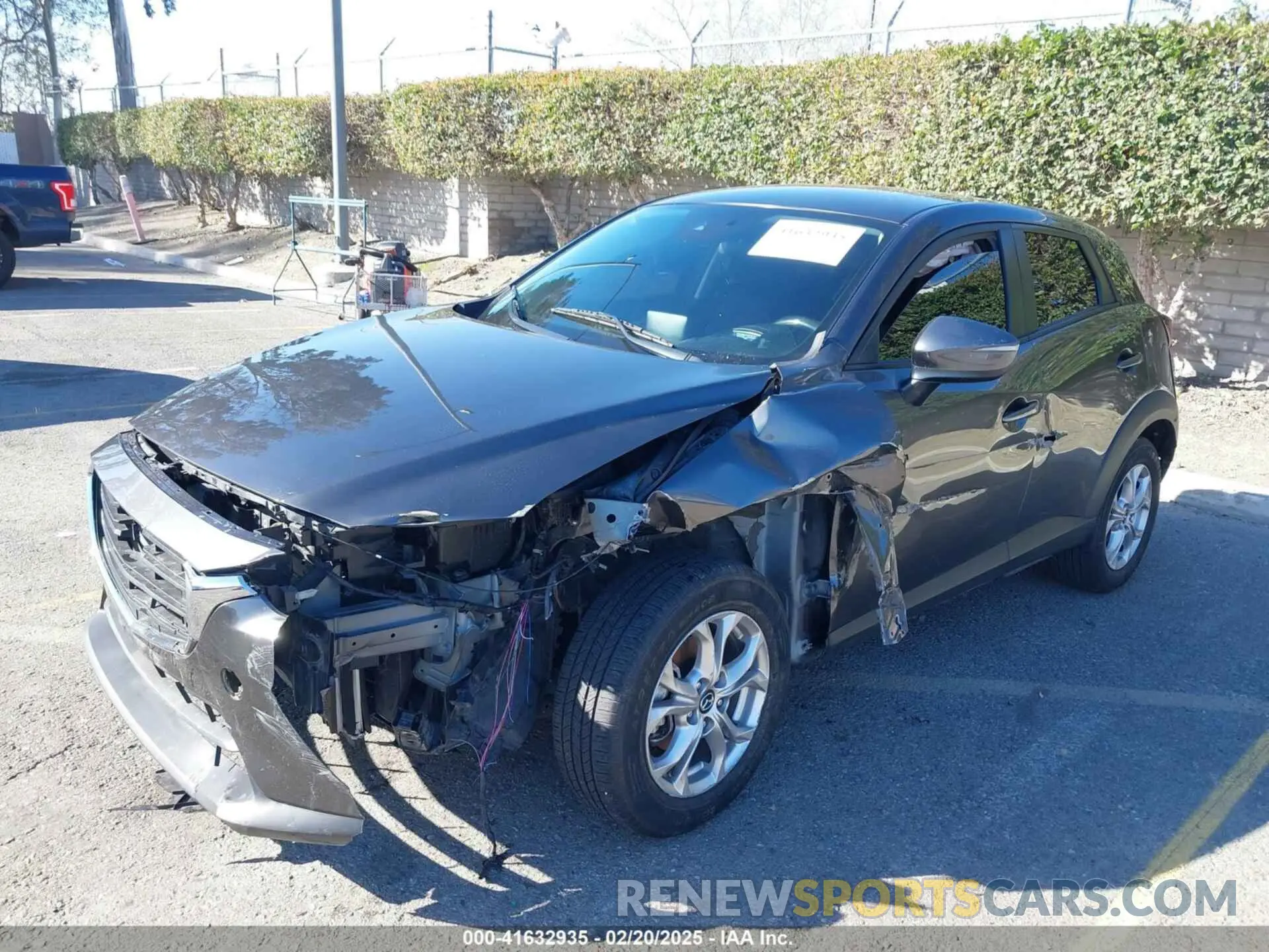 2 Photograph of a damaged car JM1DKDB70K1445493 MAZDA CX-3 2019