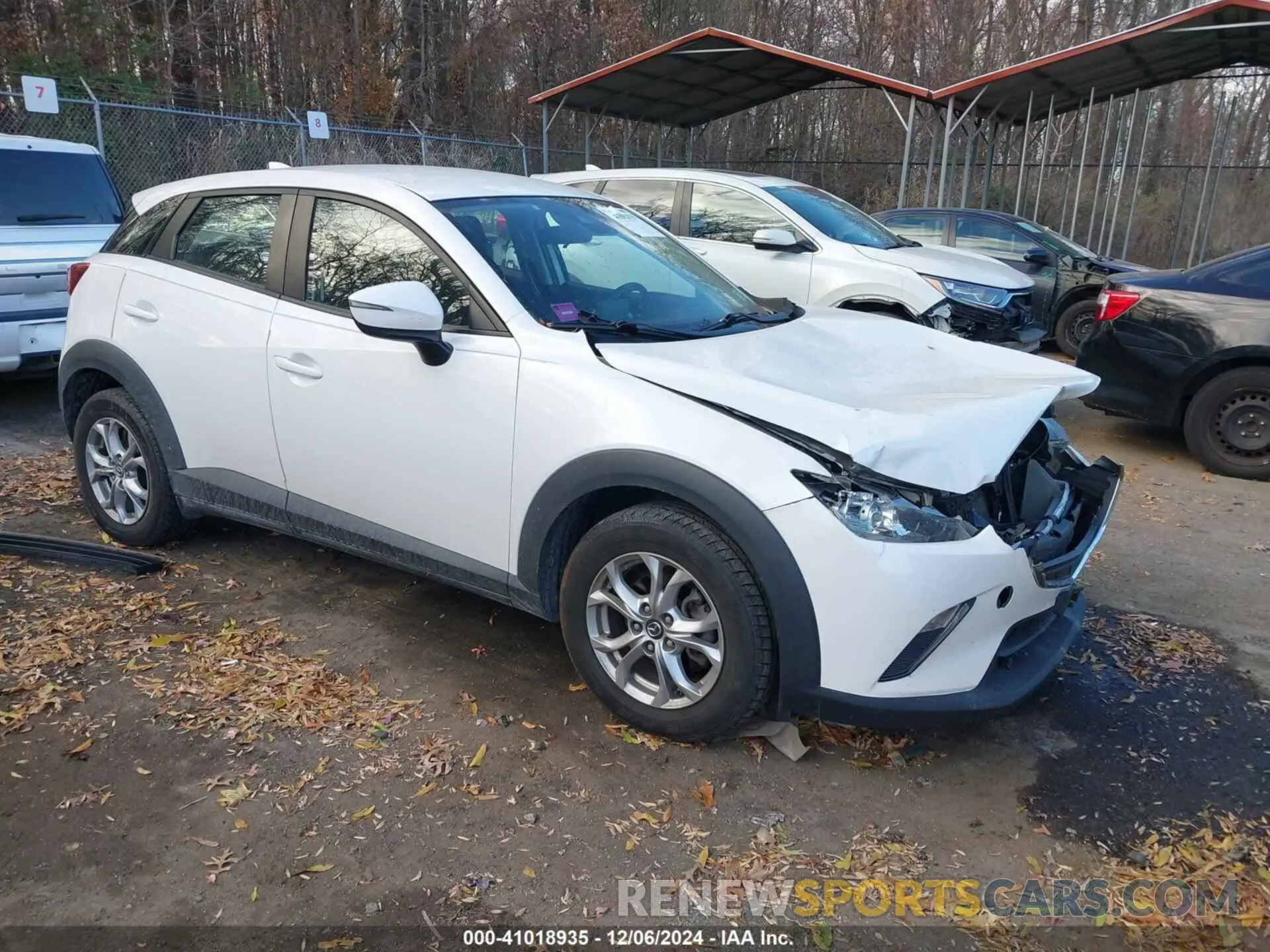 1 Photograph of a damaged car JM1DKDB73K1409779 MAZDA CX-3 2019