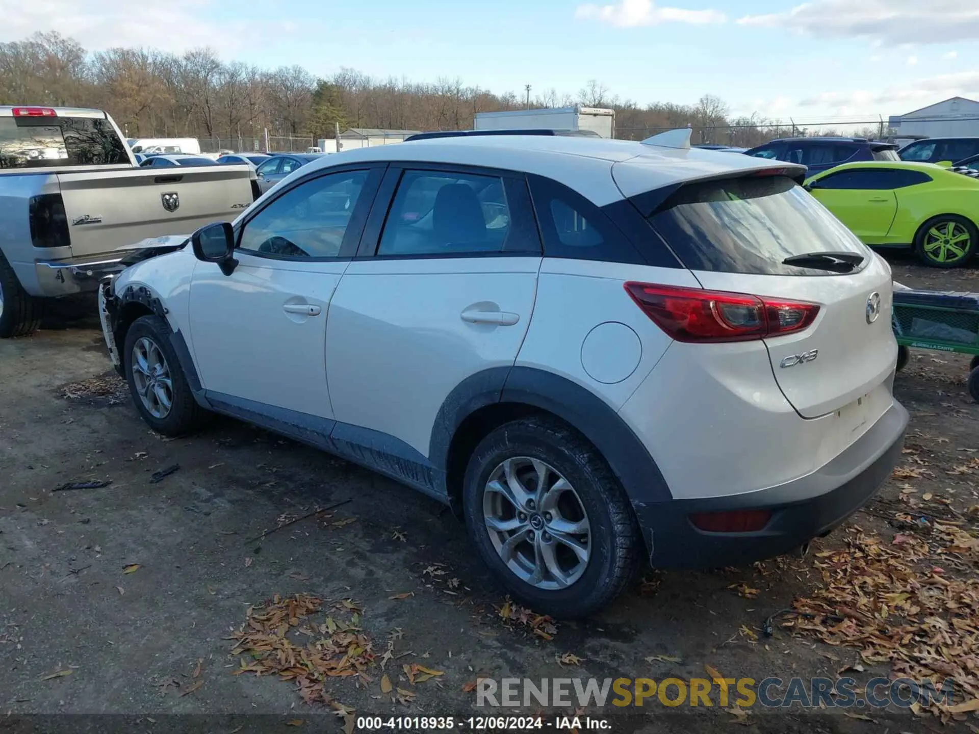 3 Photograph of a damaged car JM1DKDB73K1409779 MAZDA CX-3 2019