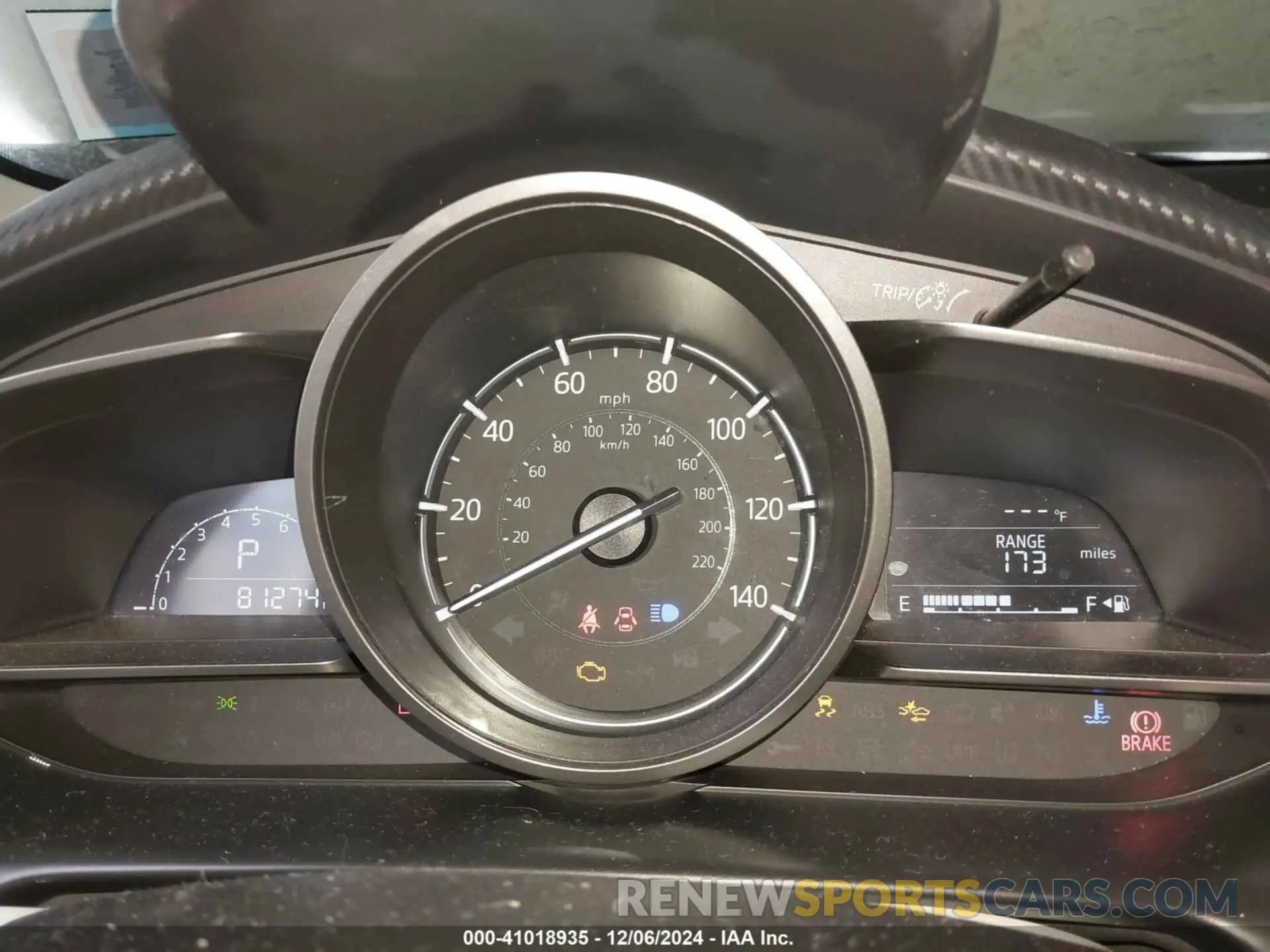 7 Photograph of a damaged car JM1DKDB73K1409779 MAZDA CX-3 2019