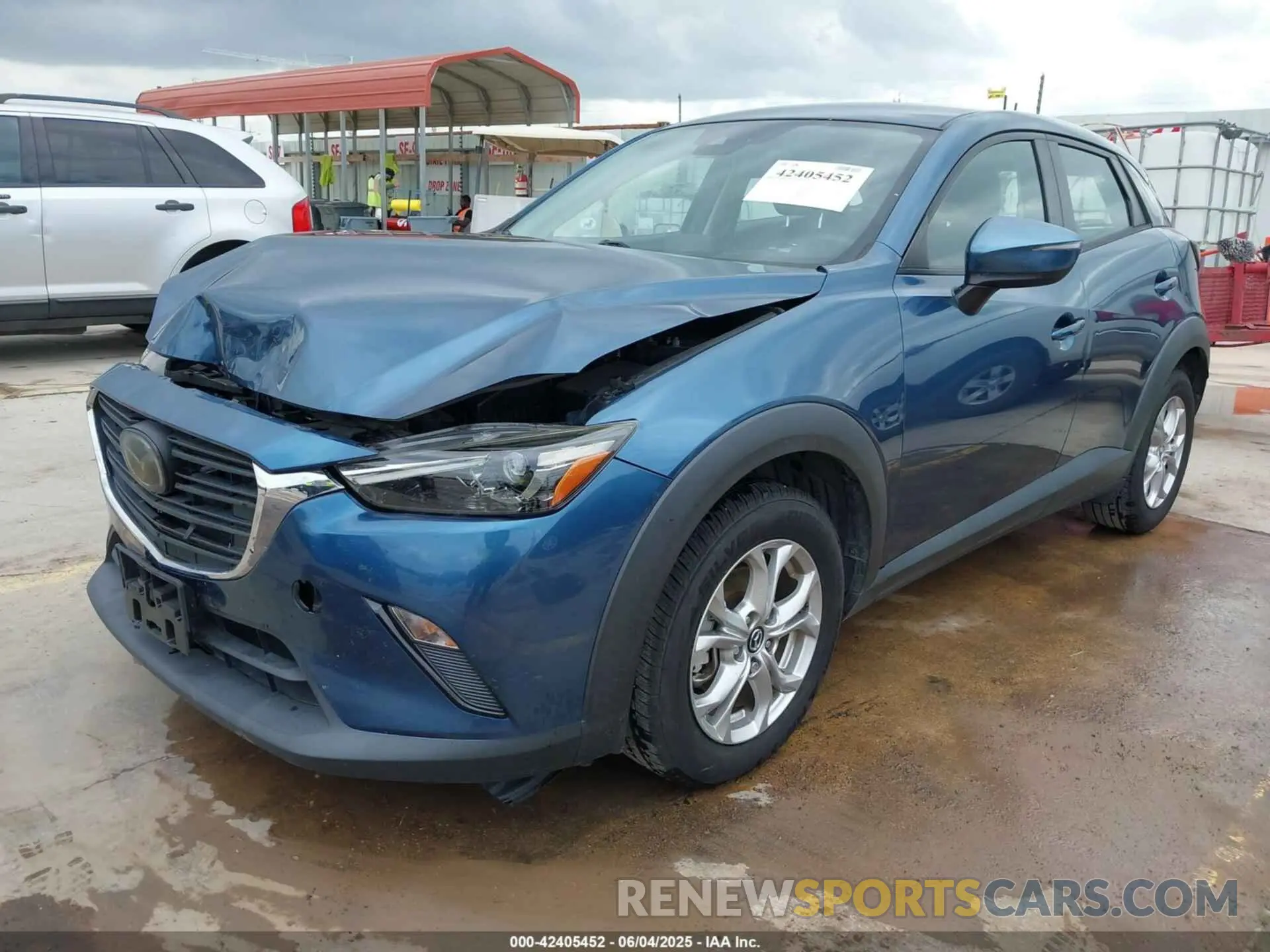 2 Photograph of a damaged car JM1DKDB73K1450154 MAZDA CX-3 2019
