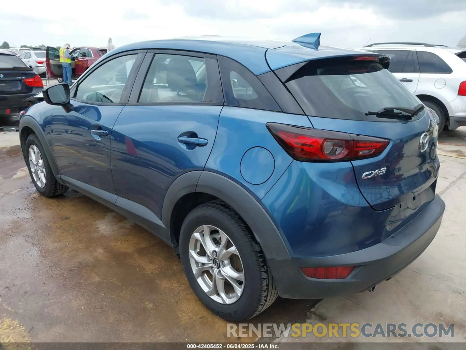 3 Photograph of a damaged car JM1DKDB73K1450154 MAZDA CX-3 2019