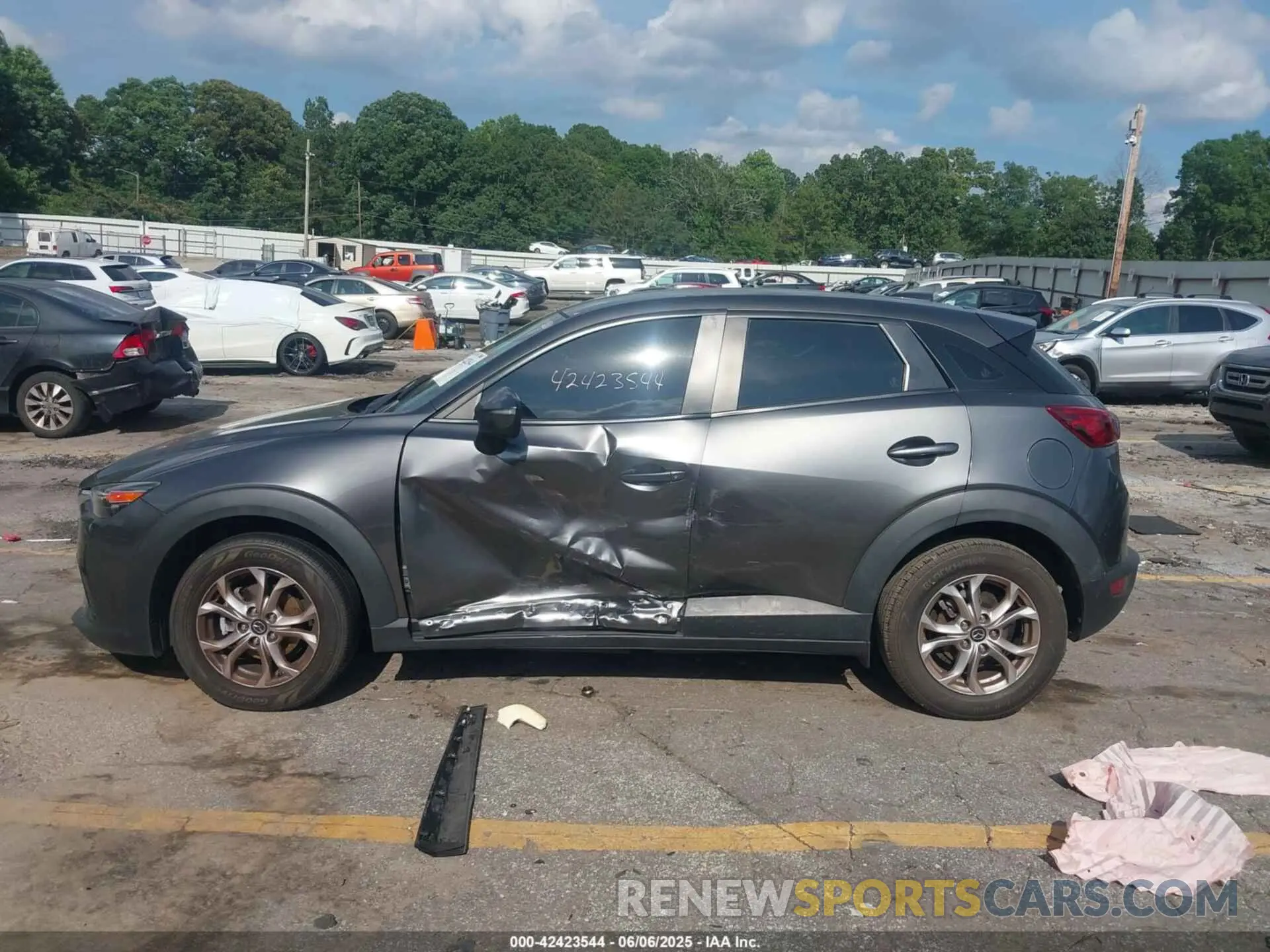 14 Photograph of a damaged car JM1DKDB73K1451255 MAZDA CX-3 2019