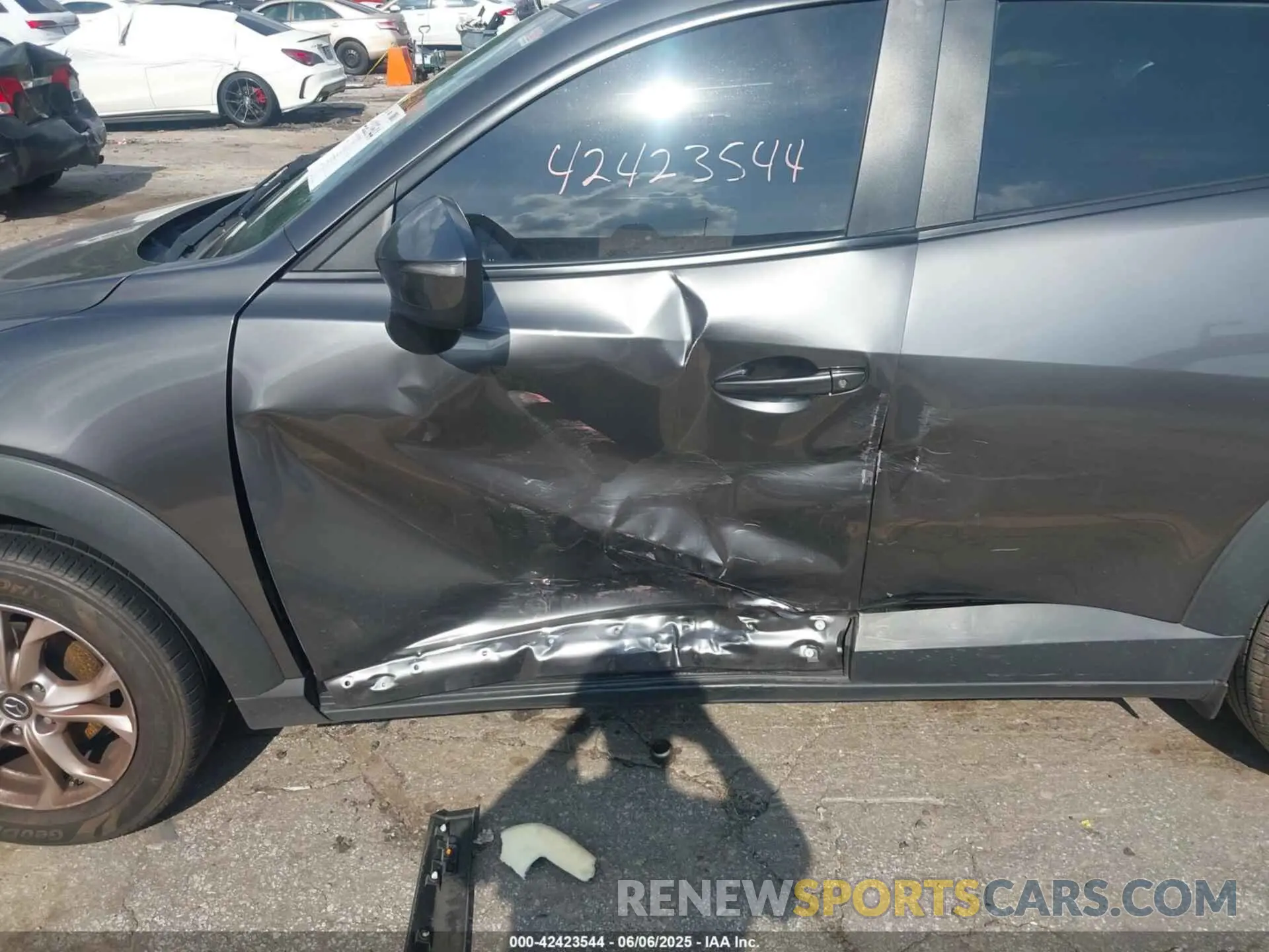 6 Photograph of a damaged car JM1DKDB73K1451255 MAZDA CX-3 2019