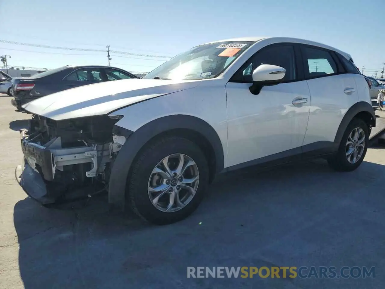 1 Photograph of a damaged car JM1DKDB74K1447554 MAZDA CX-3 2019