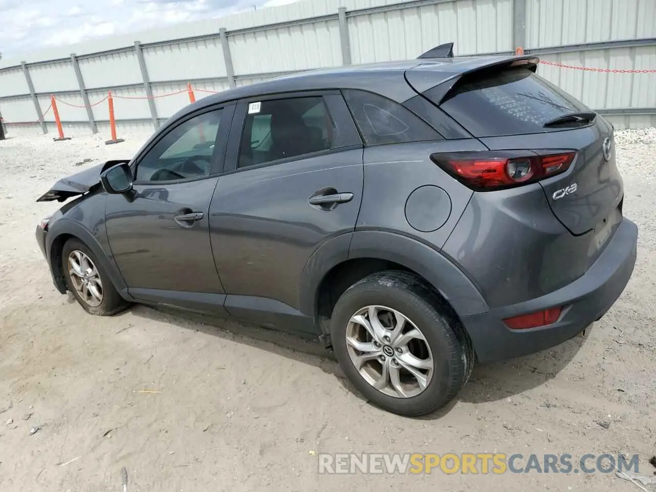 2 Photograph of a damaged car JM1DKDB74K1458991 MAZDA CX-3 2019