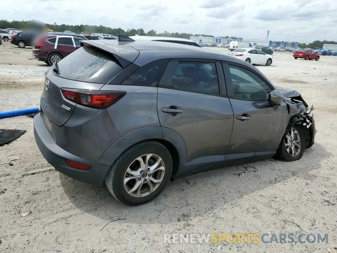 3 Photograph of a damaged car JM1DKDB74K1458991 MAZDA CX-3 2019