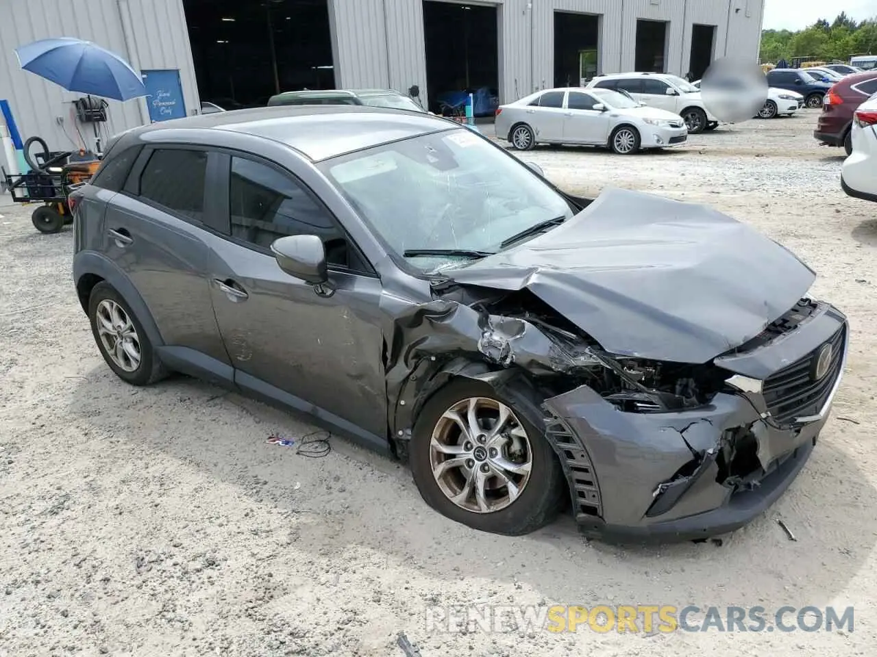 4 Photograph of a damaged car JM1DKDB74K1458991 MAZDA CX-3 2019