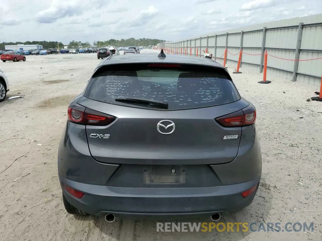 6 Photograph of a damaged car JM1DKDB74K1458991 MAZDA CX-3 2019