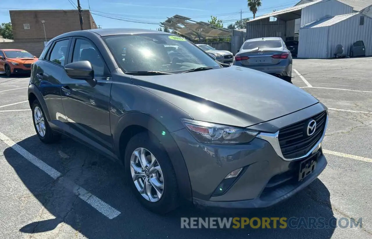 1 Photograph of a damaged car JM1DKDB78K1427775 MAZDA CX-3 2019
