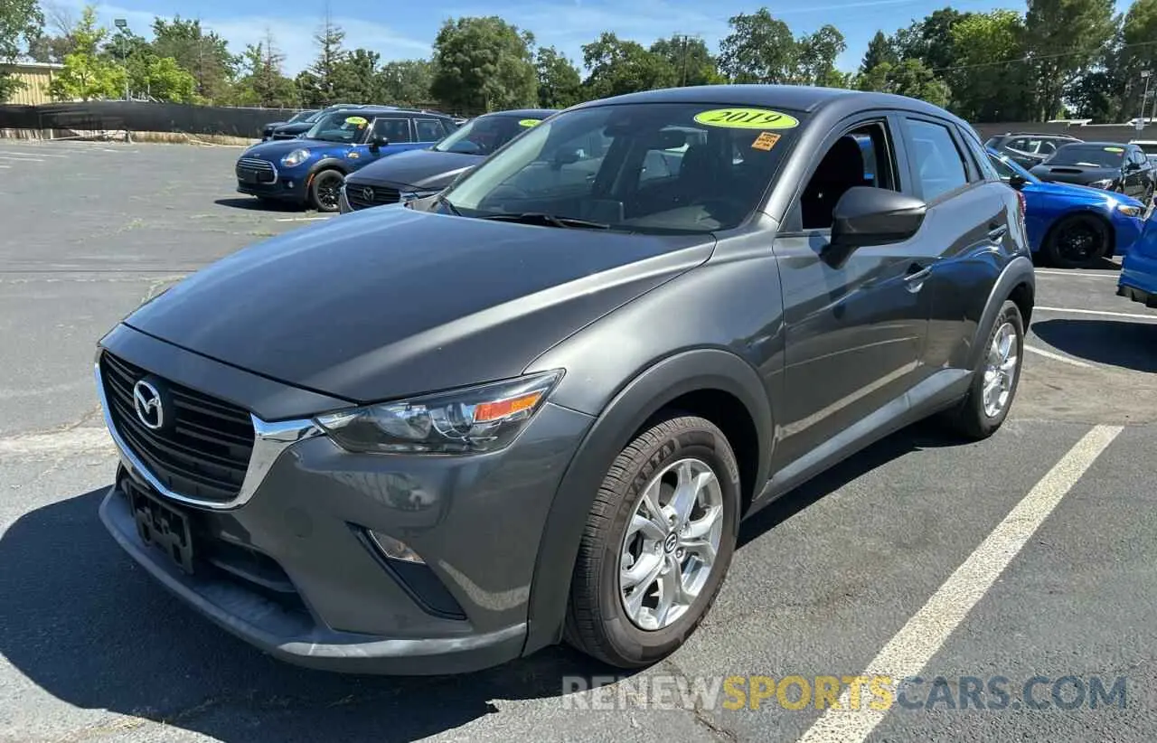 2 Photograph of a damaged car JM1DKDB78K1427775 MAZDA CX-3 2019