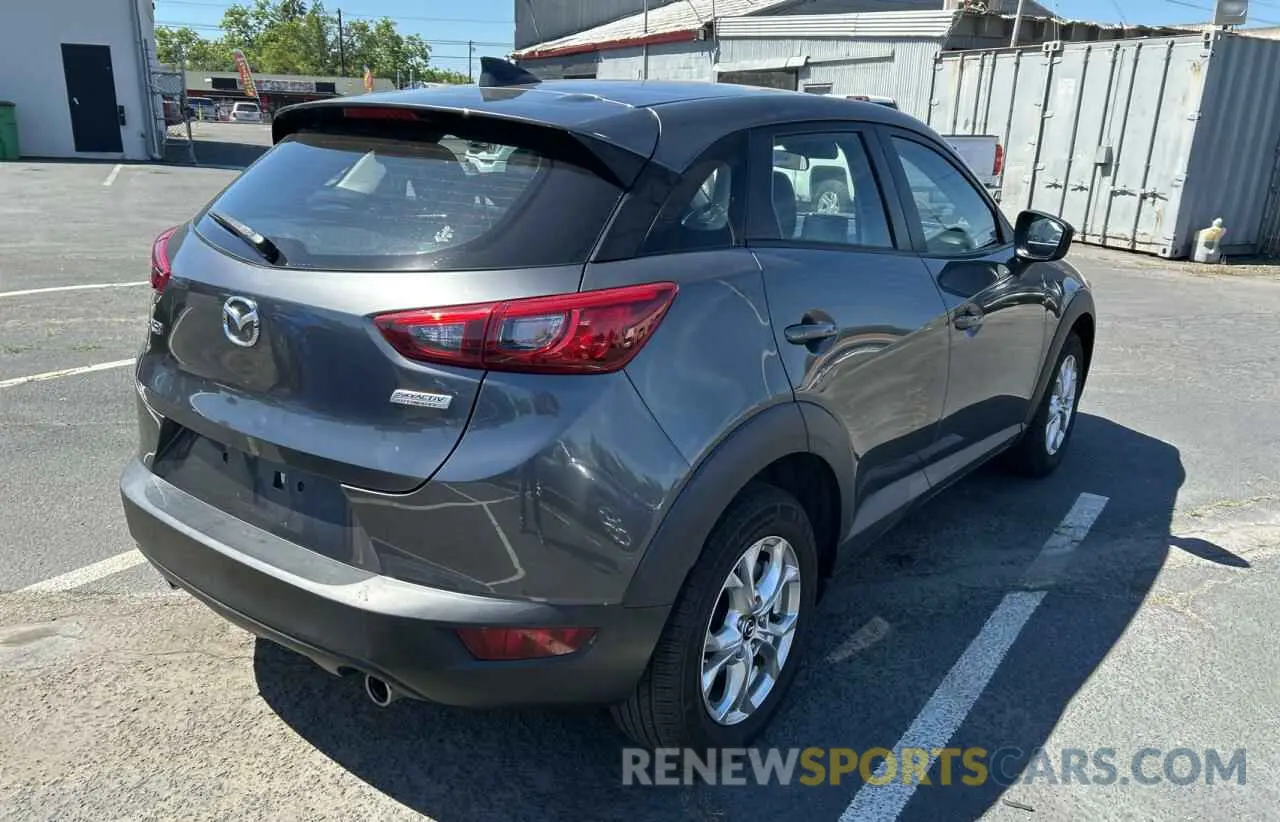 4 Photograph of a damaged car JM1DKDB78K1427775 MAZDA CX-3 2019