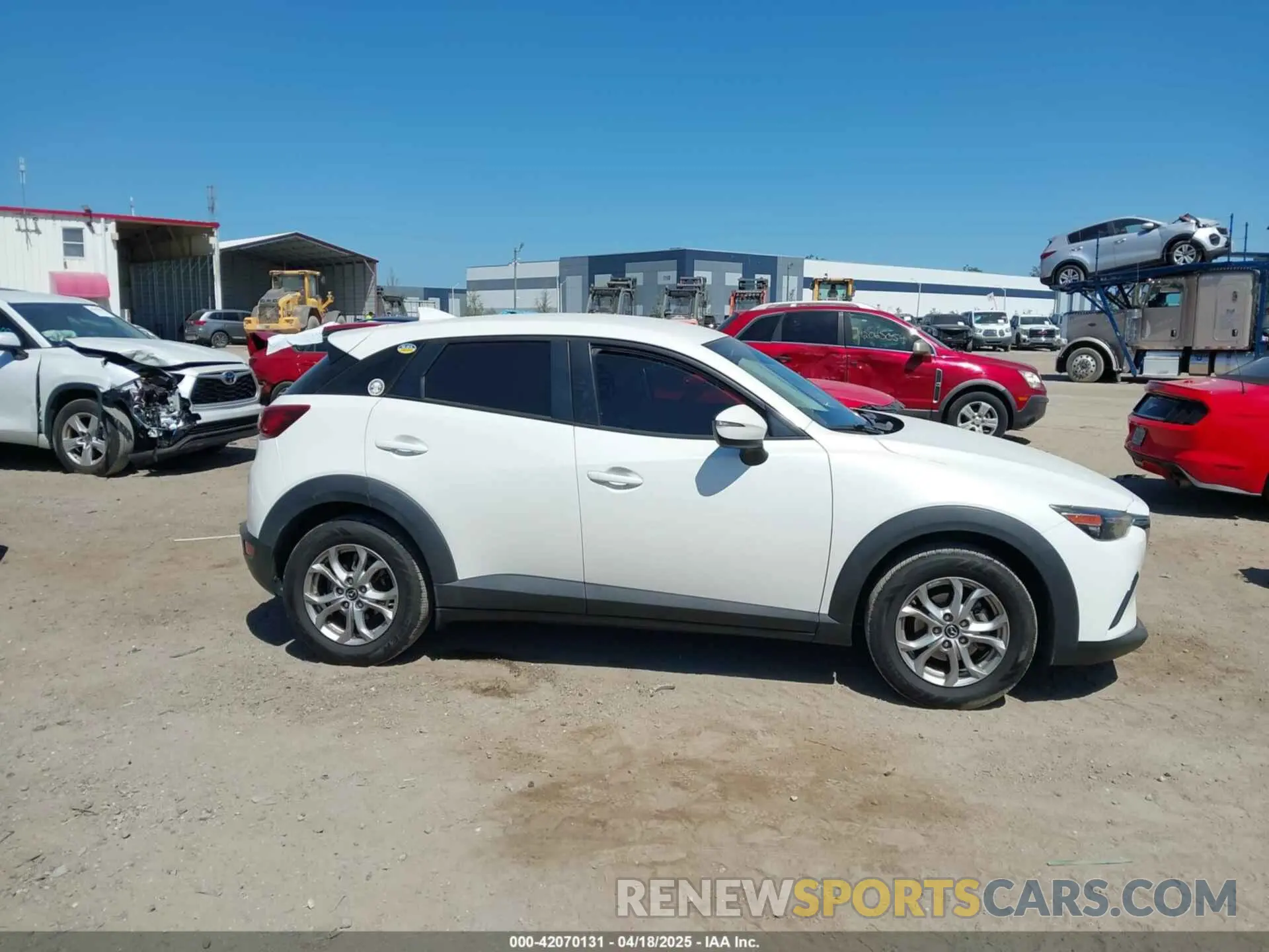 13 Photograph of a damaged car JM1DKDB79K0404043 MAZDA CX-3 2019