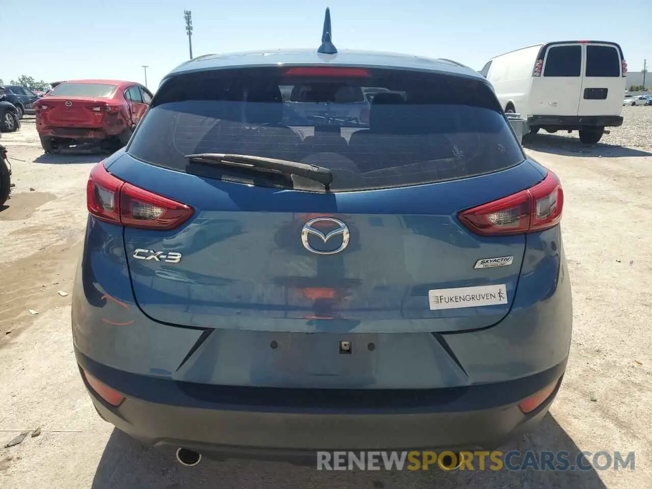 6 Photograph of a damaged car JM1DKDB79K0432117 MAZDA CX-3 2019