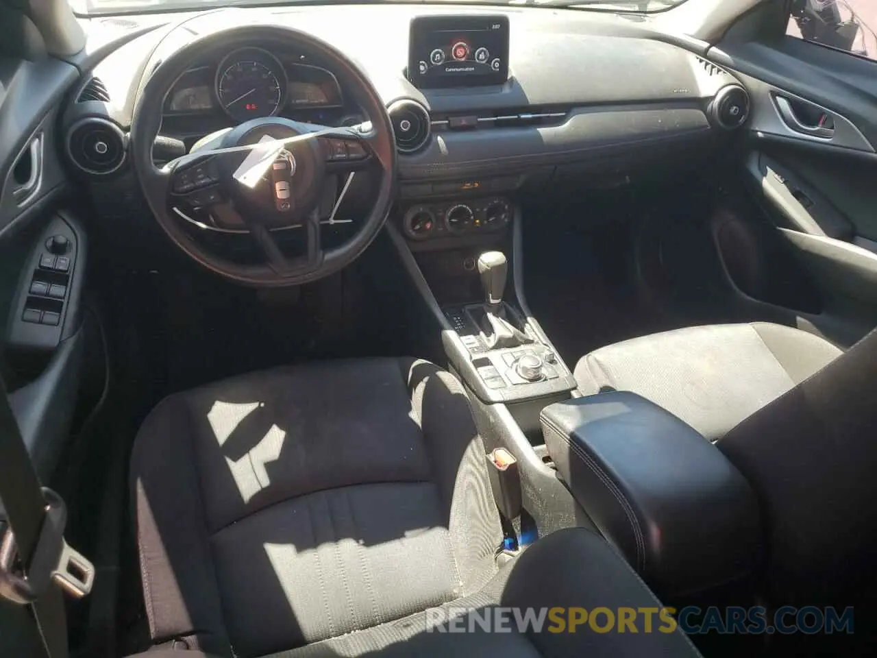 8 Photograph of a damaged car JM1DKDB79K0432117 MAZDA CX-3 2019