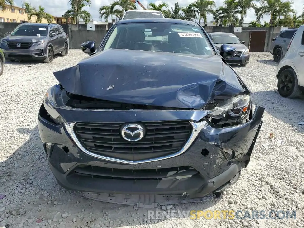 5 Photograph of a damaged car JM1DKDB7XK1454217 MAZDA CX-3 2019