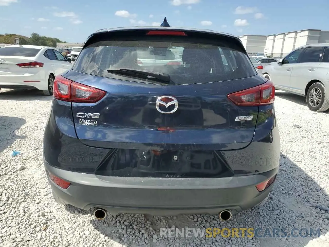 6 Photograph of a damaged car JM1DKDB7XK1454217 MAZDA CX-3 2019