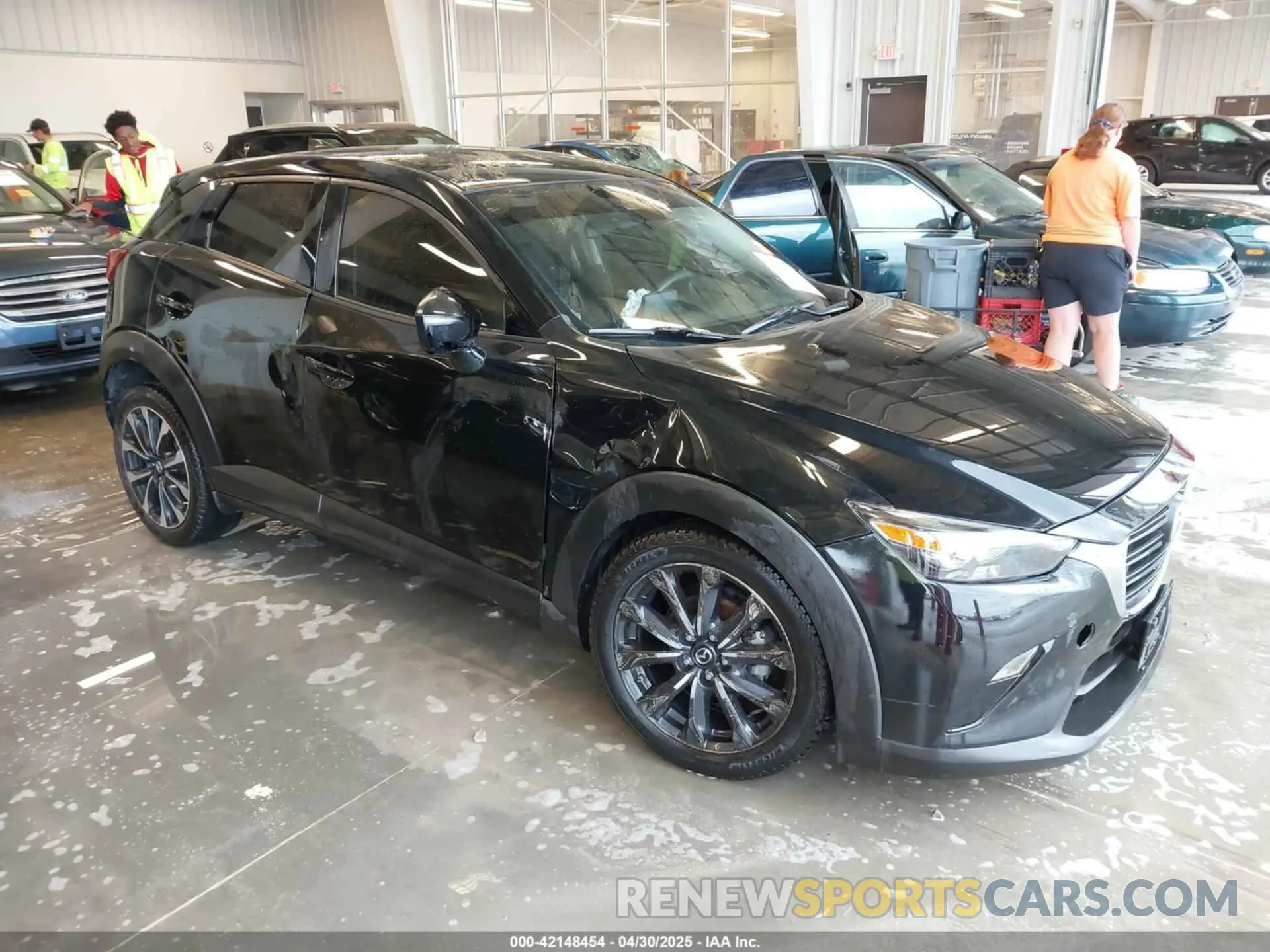 1 Photograph of a damaged car JM1DKDC70K0404219 MAZDA CX-3 2019