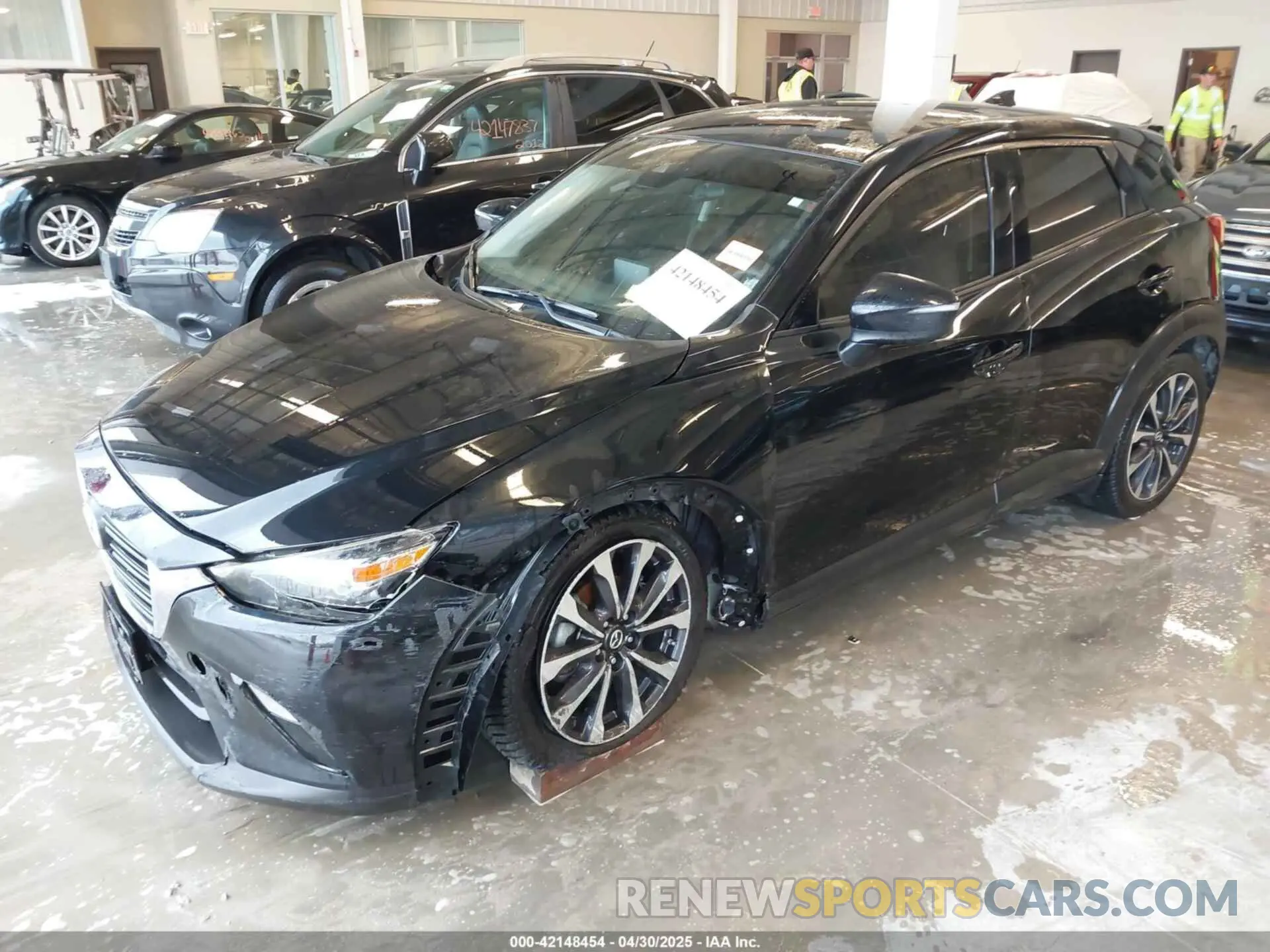 2 Photograph of a damaged car JM1DKDC70K0404219 MAZDA CX-3 2019