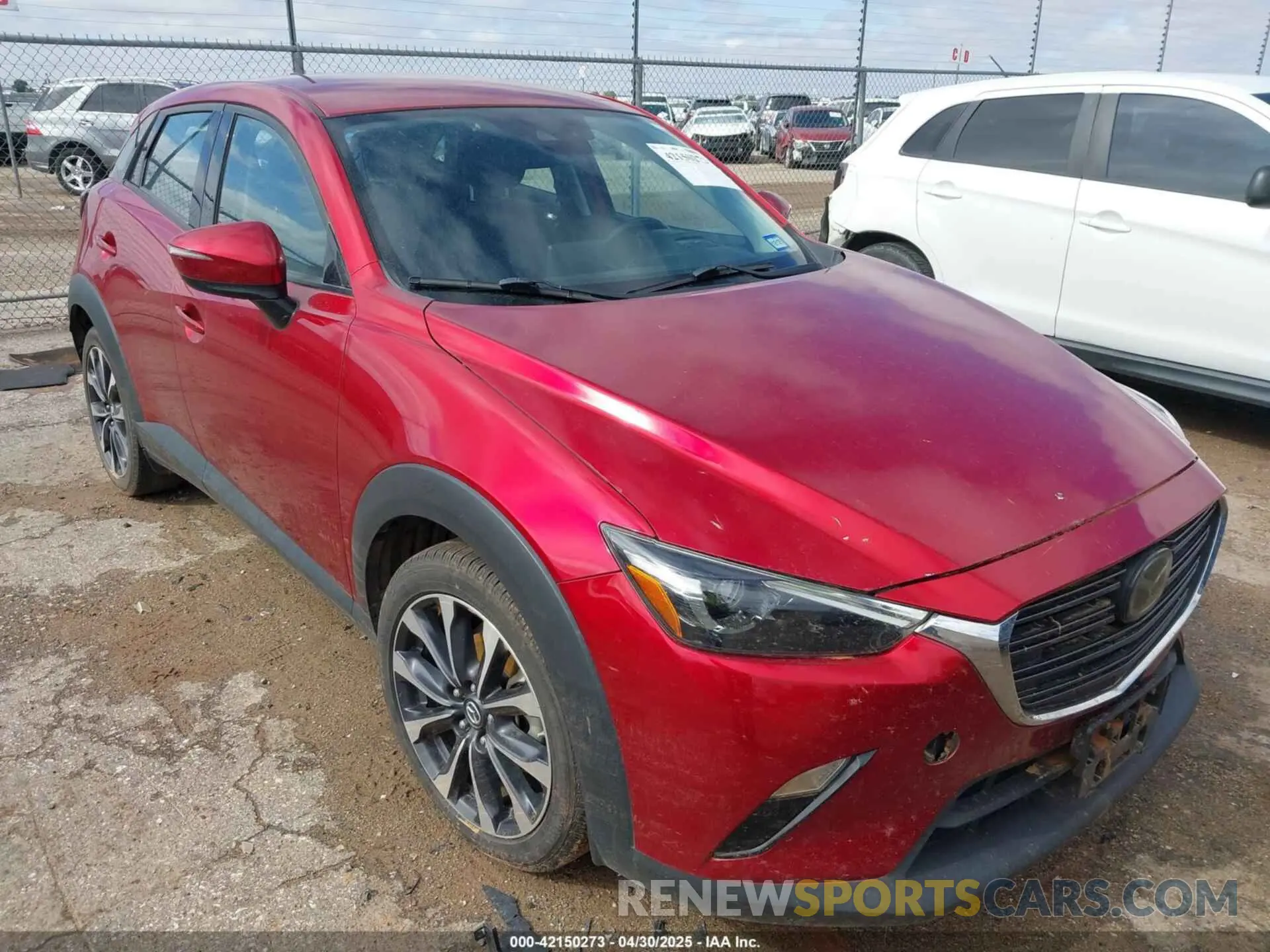 1 Photograph of a damaged car JM1DKDC70K1439014 MAZDA CX-3 2019