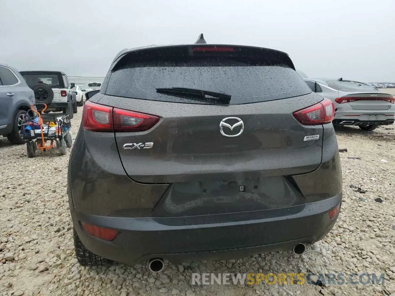 6 Photograph of a damaged car JM1DKDC71K1408158 MAZDA CX-3 2019