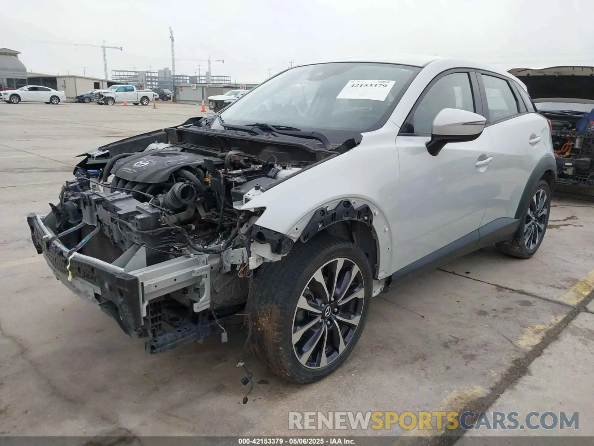 2 Photograph of a damaged car JM1DKDC71K1420987 MAZDA CX-3 2019
