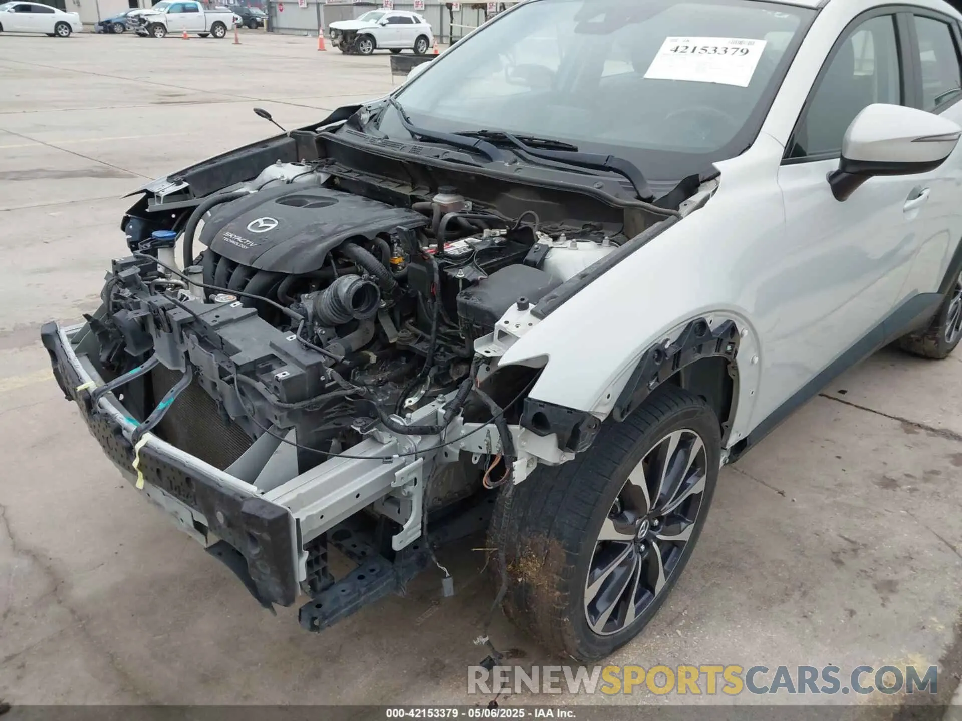 6 Photograph of a damaged car JM1DKDC71K1420987 MAZDA CX-3 2019