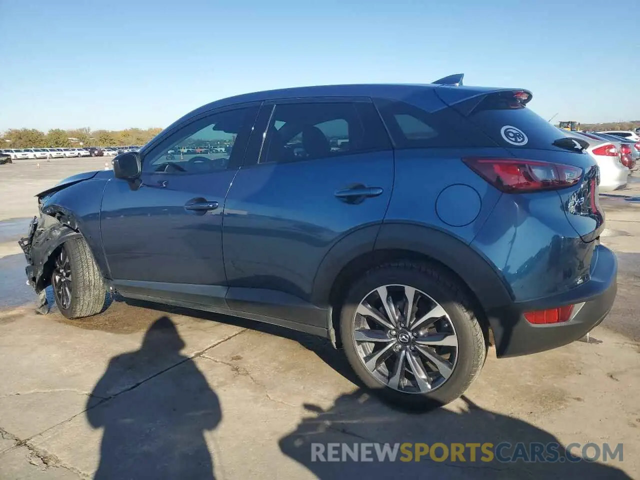 2 Photograph of a damaged car JM1DKDC71K1446750 MAZDA CX-3 2019