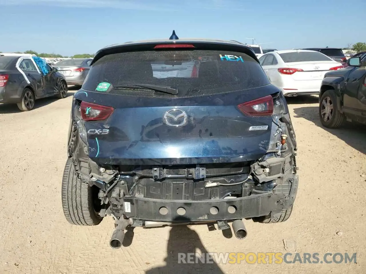 6 Photograph of a damaged car JM1DKDC73K0424349 MAZDA CX-3 2019