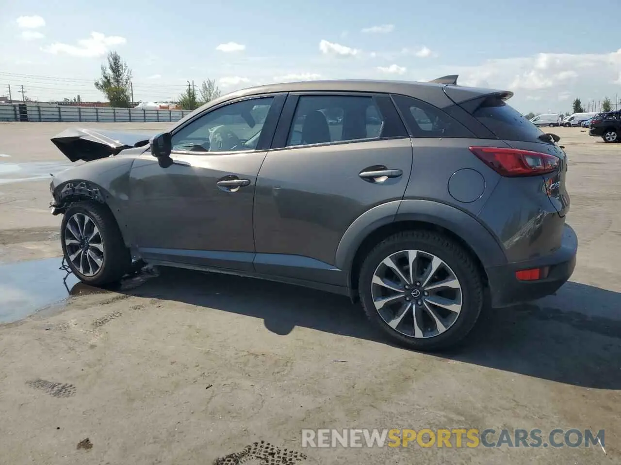 2 Photograph of a damaged car JM1DKDC73K1406427 MAZDA CX-3 2019