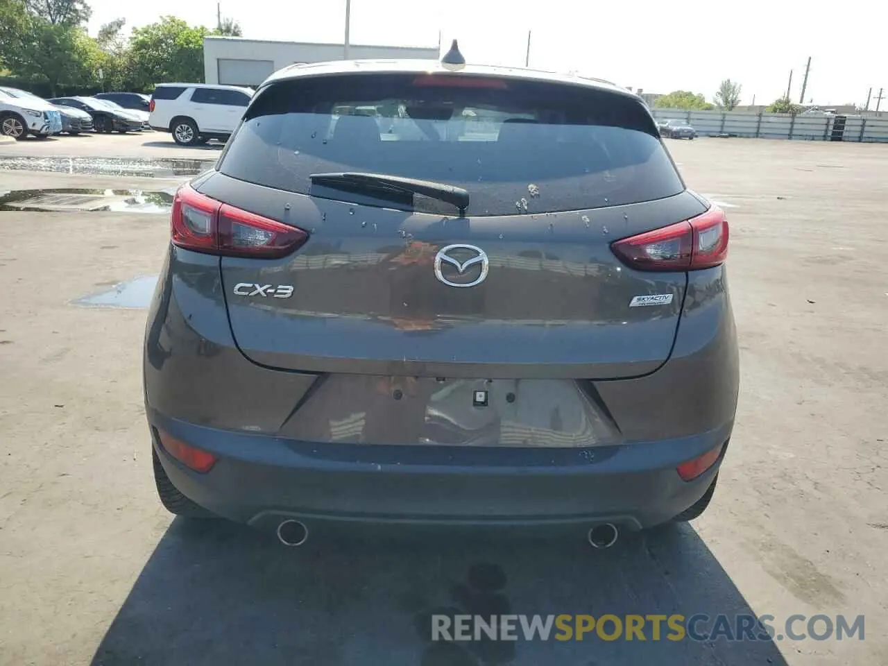 6 Photograph of a damaged car JM1DKDC73K1406427 MAZDA CX-3 2019