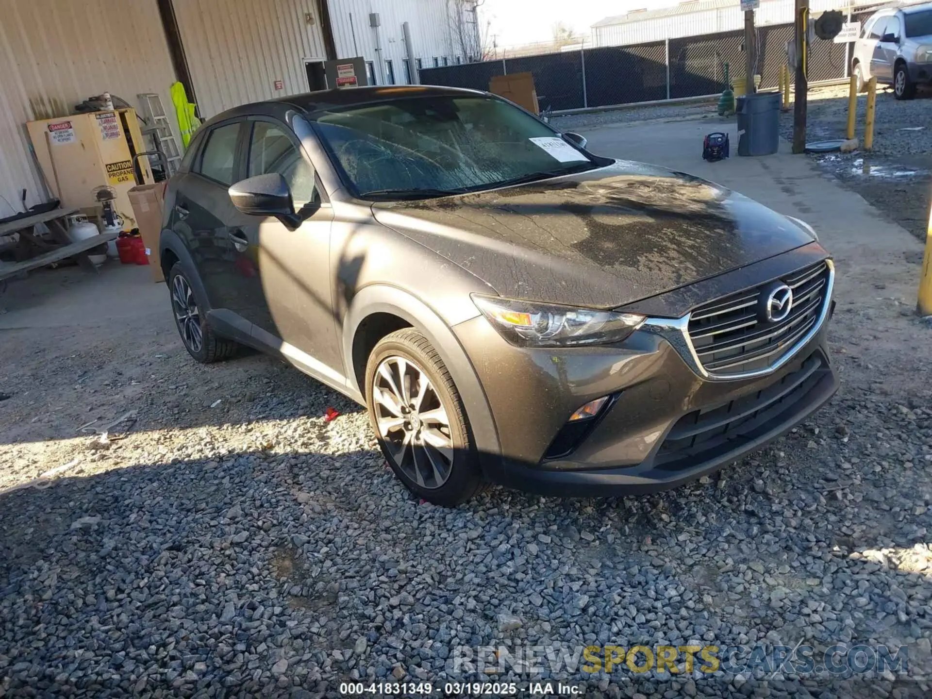1 Photograph of a damaged car JM1DKDC76K0404001 MAZDA CX-3 2019