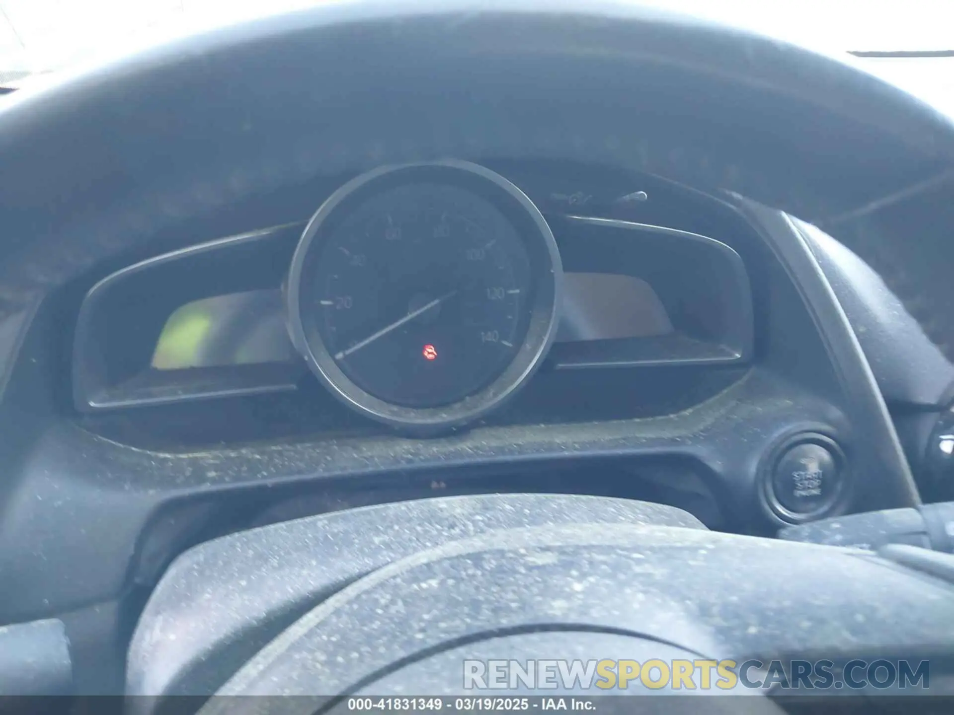 14 Photograph of a damaged car JM1DKDC76K0404001 MAZDA CX-3 2019