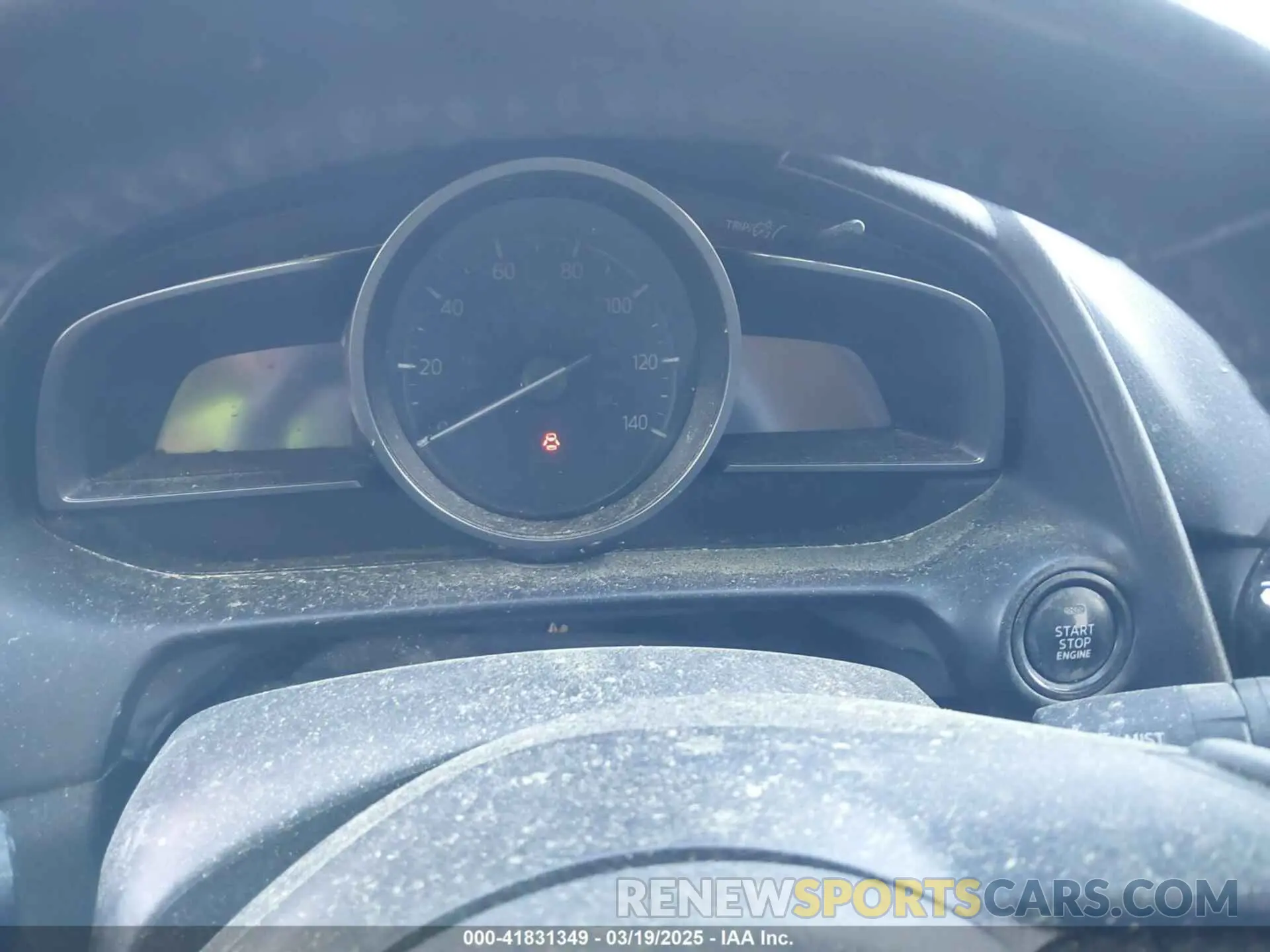 7 Photograph of a damaged car JM1DKDC76K0404001 MAZDA CX-3 2019