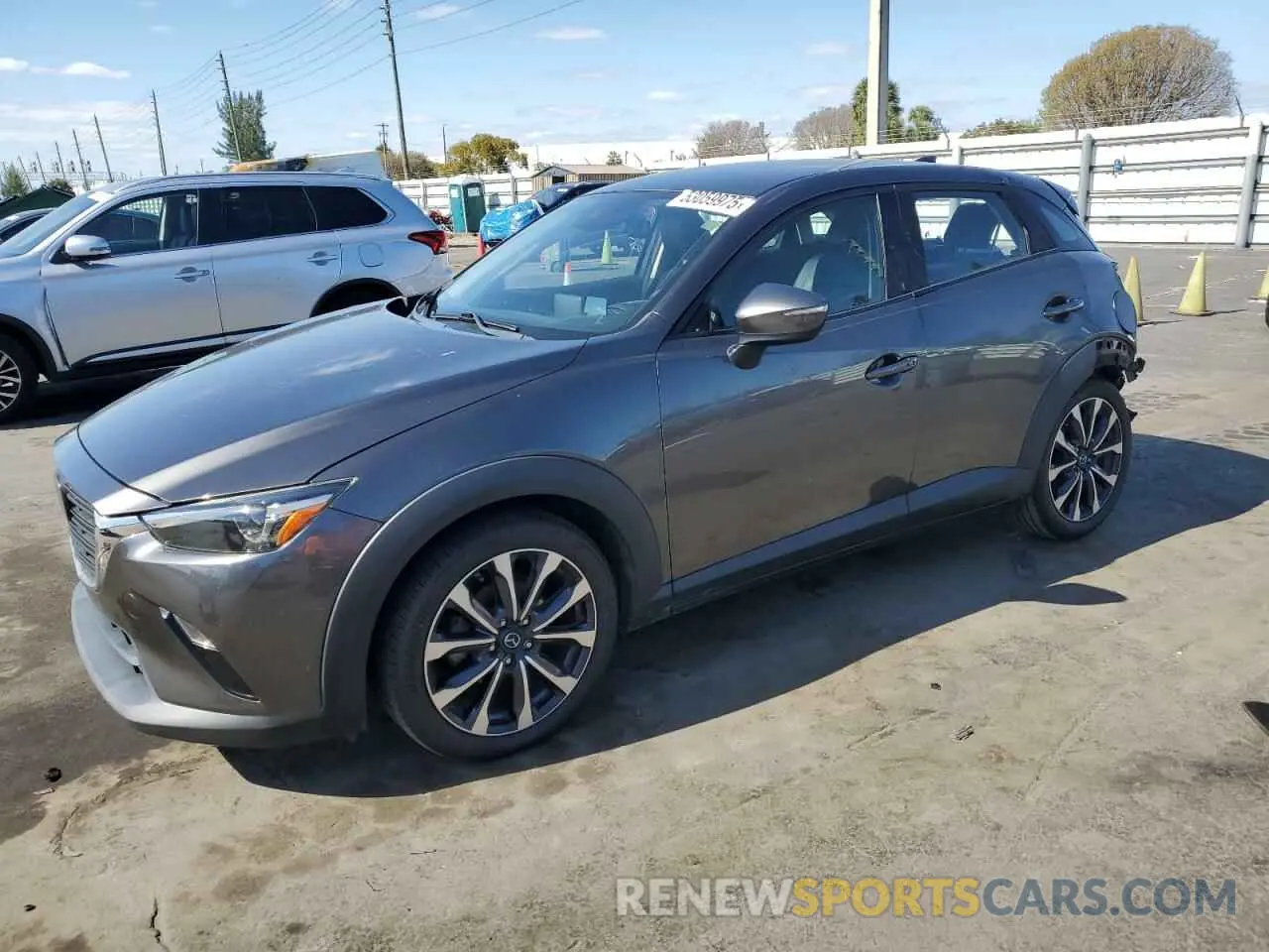 1 Photograph of a damaged car JM1DKDC77K1460216 MAZDA CX-3 2019