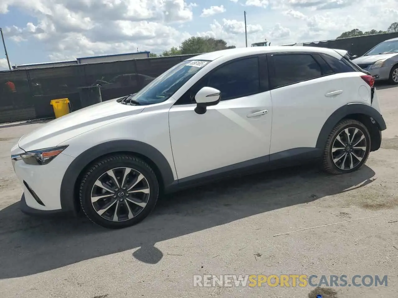 1 Photograph of a damaged car JM1DKDC78K1446163 MAZDA CX-3 2019
