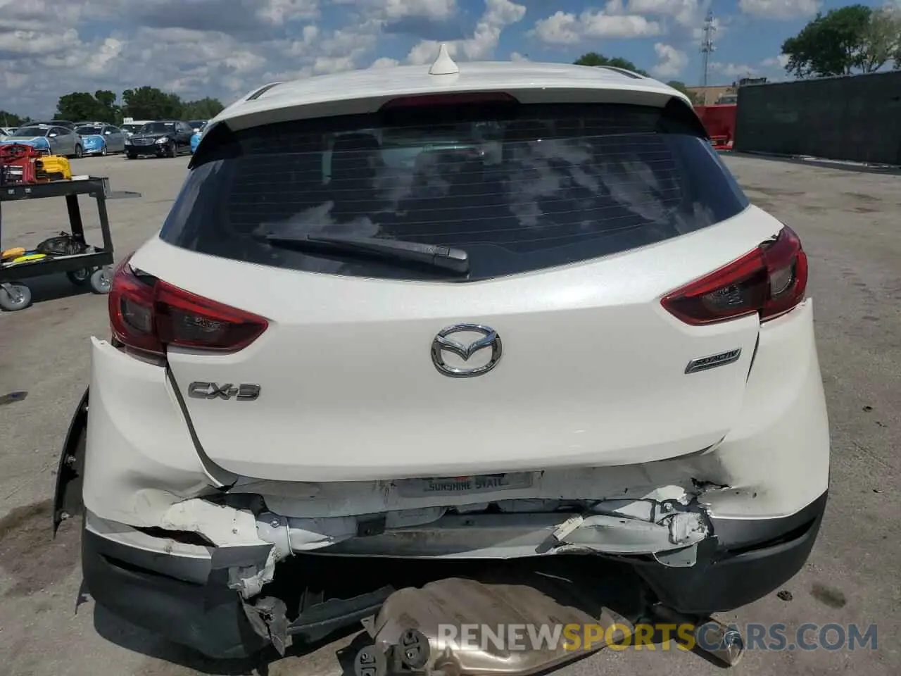 6 Photograph of a damaged car JM1DKDC78K1446163 MAZDA CX-3 2019