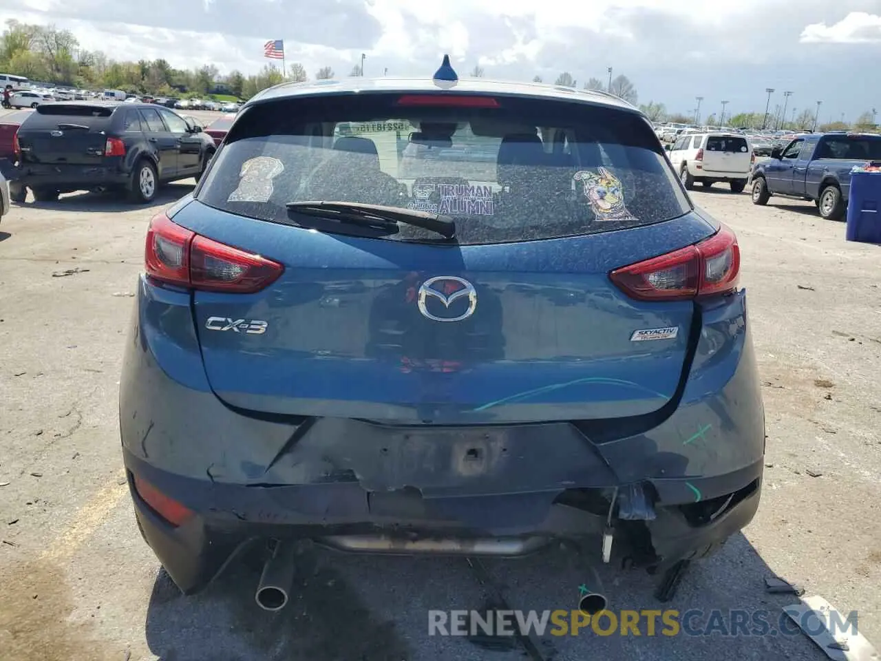 6 Photograph of a damaged car JM1DKDC79K0403635 MAZDA CX-3 2019