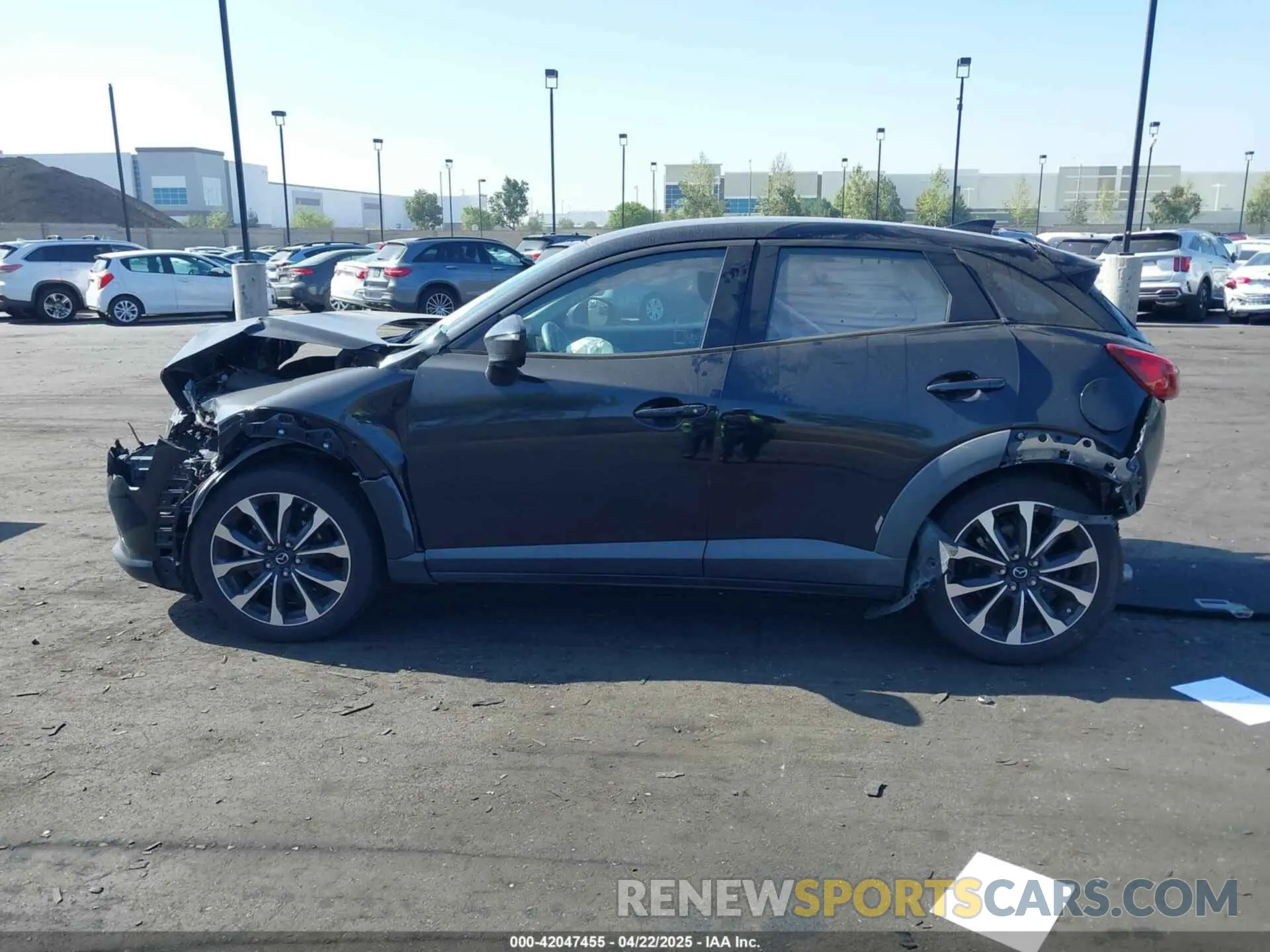 15 Photograph of a damaged car JM1DKDC7XK1406974 MAZDA CX-3 2019
