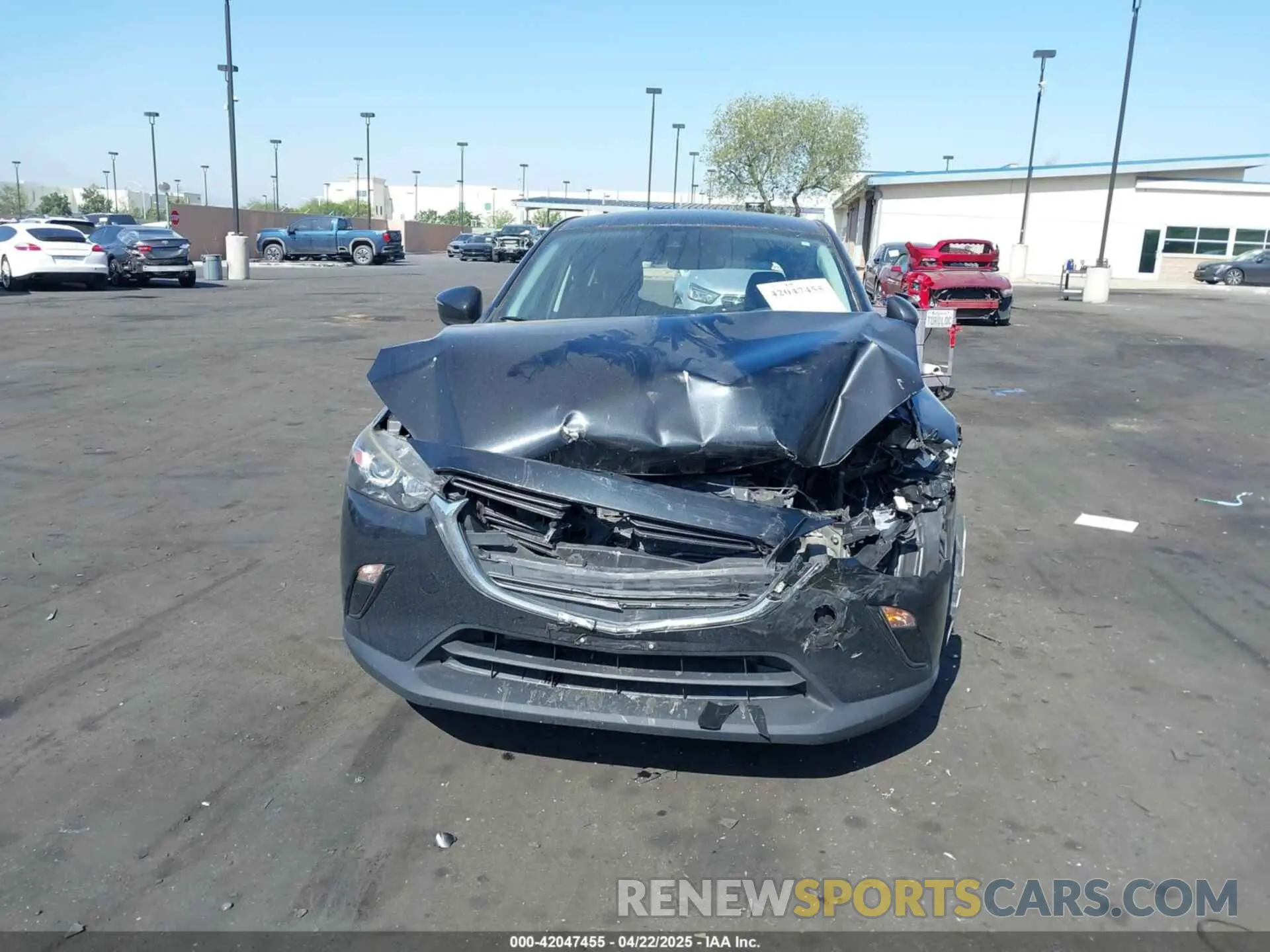 6 Photograph of a damaged car JM1DKDC7XK1406974 MAZDA CX-3 2019