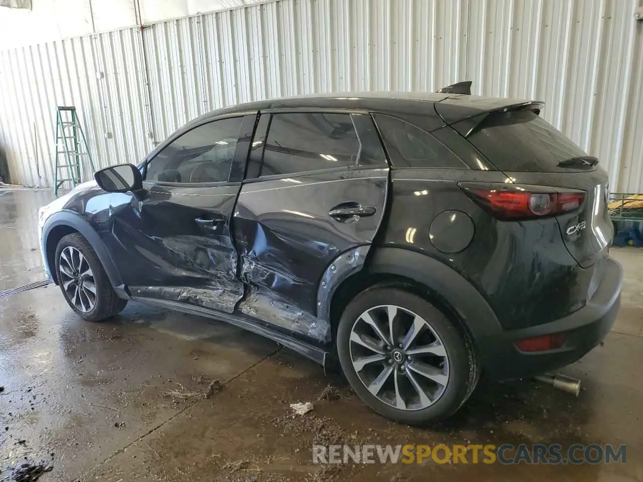 2 Photograph of a damaged car JM1DKDD72K1401203 MAZDA CX-3 2019