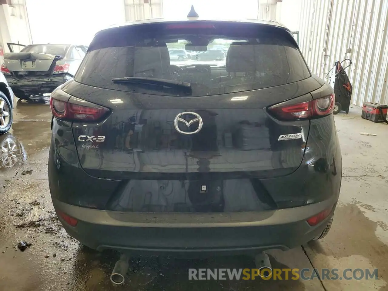 6 Photograph of a damaged car JM1DKDD72K1401203 MAZDA CX-3 2019